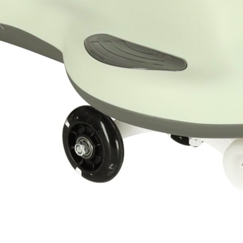 Jeździk grawitacyjny LED Swing FIX S1 skuter z rączką szary max 65kg