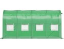 Tunel ogrodowy foliowy szklarnia folia 4x2x2m 8m2