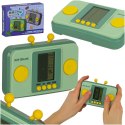 Gra zręcznościowa elektroniczna konsola retro gierka przenośna kieszonkowa zielona