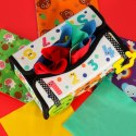 Sorter pudełko z chusteczkami sensoryczne montessori mata 2w1
