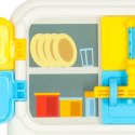 Tablica manipulacyjna sensoryczna montessori kuchnia zegar światło dźwięk