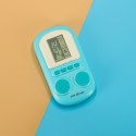 Gra zręcznościowa elektroniczna konsola retro gierka przenośna kieszonkowa niebieska
