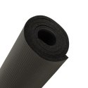 Mata do ćwiczeń jogi gimnastyczna treningowa fitness karimata gruba 1,5cm czarna + pokrowiec
