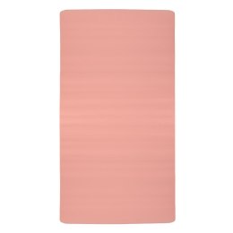 Mata do ćwiczeń jogi gimnastyczna treningowa fitness karimata gruba 1,5cm różowa + pokrowiec