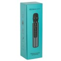 Mikrofon bezprzewodowy karaoke dla dzieci głośnik Bluetooth 2000mAh karta SD USB wysoka jakość złoty