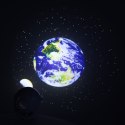Projektor gwiazd nieba lampka nocna LED USB planetarium planety 12 dysków 360° timer