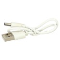 Zestaw do karaoke głośnik Bluetooth mikrofon USB LED beżowy