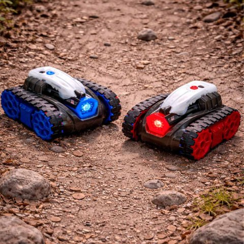 Autka na gąsienicach na pilota RC REVOLT TG1004T Battle Tanks Pojedynek Laserowy 2.4GHz LED Efekty Dźwiękowe Off-Road