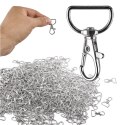 Karabińczyk metalowy rybka 20 mm 500 szt.