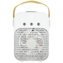 Klimator przenośny klimatyzer biurkowy mini klimatyzator na wodę 3w1 USB LED