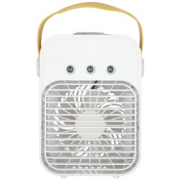 Klimator przenośny klimatyzer biurkowy mini klimatyzator na wodę 3w1 USB LED