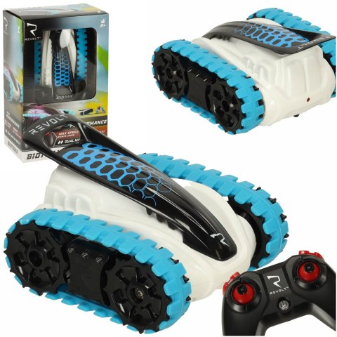 Samochód zdalnie sterowany pojazd gąsienicowy RC REVOLT TG1006 High-Performance Track Racer 2.4GHz LED Off-Road Zasięg do 40m ni