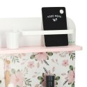 Kuchnia dla dzieci drewniana MDF LULILO FLORA akcesoria różowa 82cm