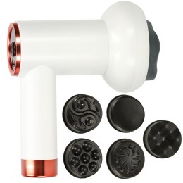 Pistolet do masażu masażer do pleców ciała pleców ujędrniający antycellulitowy bezprzewodowy wyszczuplający 5w1
