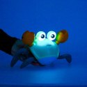 Krab uciekający pełzający czujnik interaktywna akumulator USB zielony