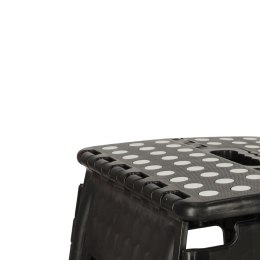 Stołek taboret składany antypoślizgowy 39,5 cm czarny