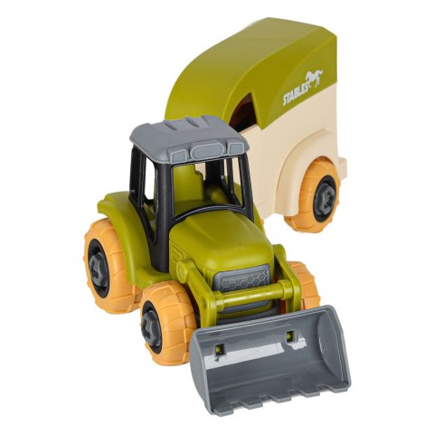 Farma traktor maszyny rolnicze ciągnik do skręcania zwierzęta wkrętarka