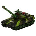 Czołg zdalnie sterowany na pilota RC War Tank 9993 2.4 GHz kamuflaż leśny