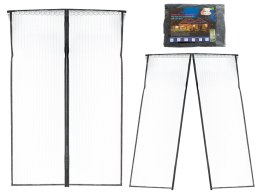 Moskitiera siatka magnetyczna na drzwi 110x220cm CZARNA