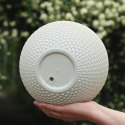 Doniczka wisząca brązowa duża Rattan Design 26 cm ROS10BR