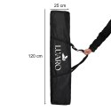 Pawilon ogrodowy LUARO namiot imprezowy handlowy altana 3x3 m czarny