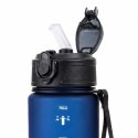 Butelka na wodę, sportowy bidon z miarką 750ML, matowy granat BD51