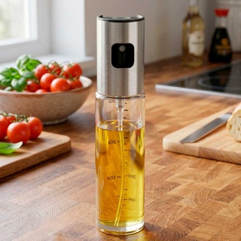 Spryskiwacz do oleju oliwy dozownik w sprayu ze skalą 100ml