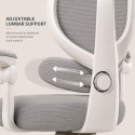 Fotel gamingowy, obrotowy do biurka dziecięcego KIDS GRAY KO53SZ
