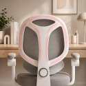 Fotel gamingowy, obrotowy do biurka dziecięcego KIDS GRAY KO53SZ