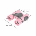 Lornetka dla dzieci do obserwacji ptaków nieba 8x 21mm HD pokrowiec różowa