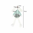 Maskotka pluszak przytulanka królik w zielonych spodenkach 70 cm