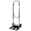 Aluminiowy wózek magazynowy transportowy składany ręczny młynarka 90kg