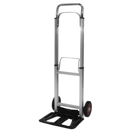 Aluminiowy wózek magazynowy transportowy składany ręczny młynarka 90kg