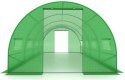 FOLIA ZAMIENNA zielona 4x2x2 8m² tunel ogrodowy foliowy szklarnia 2 wejścia