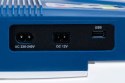 Przenośna lodówka turystyczna USB 29l niebieska z wyświetlaczem + wkład gratis