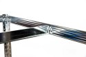 Regał magazynowy metalowy 2w1, 5 półek 150x75x30 cm