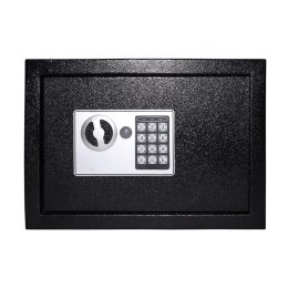 Sejf domowy biurowy zamek elektroniczny szyfrowy kluczyk kod XXL 35x25x25 cm
