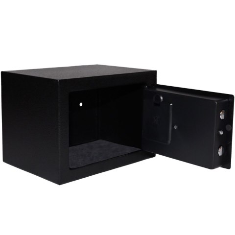 Sejf domowy biurowy zamek elektroniczny szyfrowy kluczyk kod XXL 35x25x25 cm
