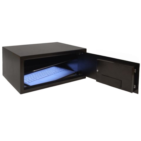 Sejf domowy biurowy zamek elektroniczny szyfrowy kluczyk kod XXL 43x35x21