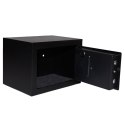 Sejf domowy z zamkiem elektronicznym na kluczyk lub kod 23x17x17 cm
