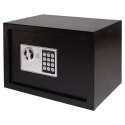 Sejf domowy z zamkiem elektronicznym na kluczyk lub kod 23x17x17 cm