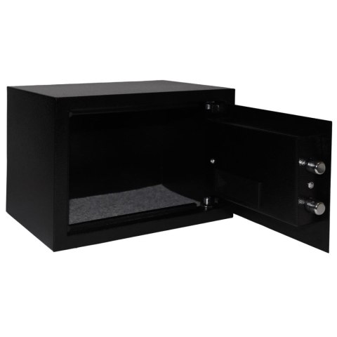 Sejf domowy z zamkiem elektronicznym na kluczyk lub kod XL 31x20x20 cm