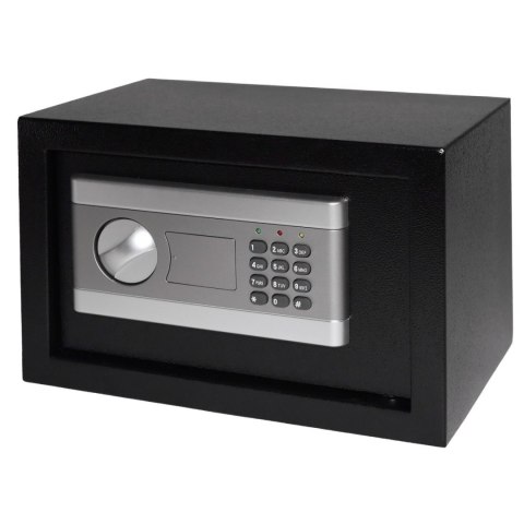 Sejf domowy z zamkiem elektronicznym na kluczyk lub kod XL 31x20x20 cm