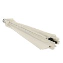 Składany parasol ogrodowy balkonowy regulowany 210 cm beżowy