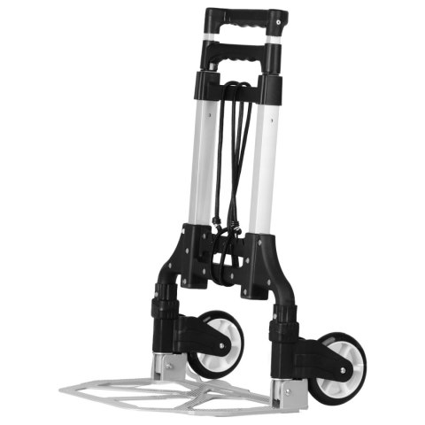 Dwukołowy wózek magazynowy transportowy składany ręczny młynarka 75kg