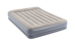 Dwuosobowy materac dmuchany 152x203x30 cm łóżko pompka 220V INTEX 64118 ND