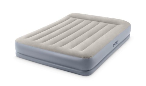 Dwuosobowy materac dmuchany 152x203x30 cm łóżko pompka 220V INTEX 64118 ND
