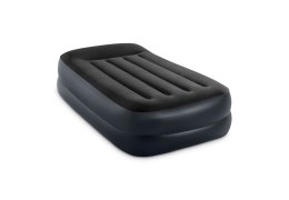 Jednoosobowy materac dmuchany 99x191x42 cm łóżko pompka 220V INTEX 64122 ND