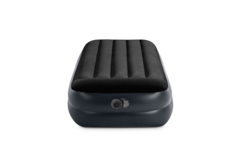 Jednoosobowy materac dmuchany 99x191x42 cm łóżko pompka 220V INTEX 64122 ND