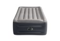 Jednoosobowy materac dmuchany 99x191x42 cm łóżko pompka 220V INTEX 64132 ND